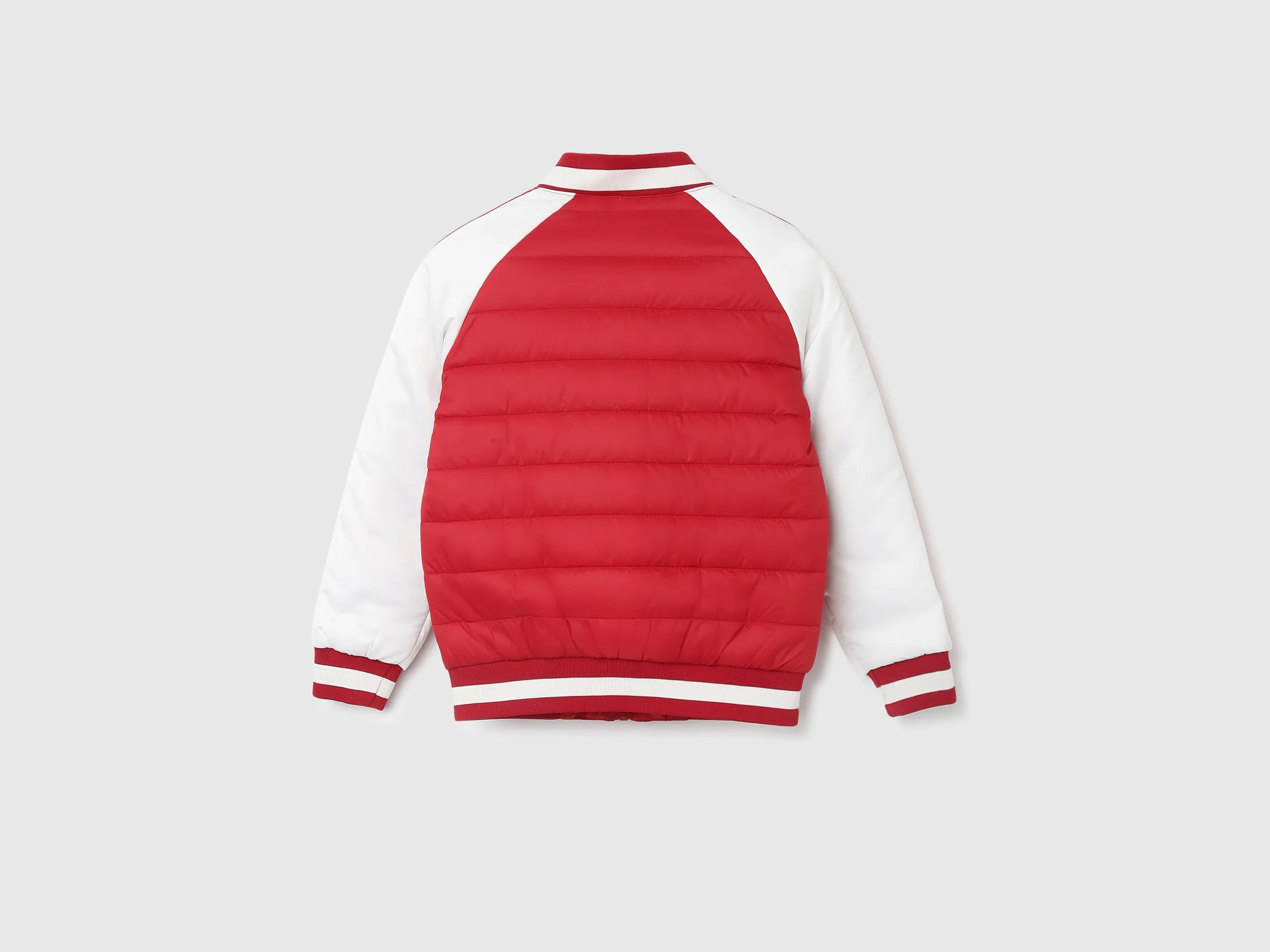 Boys Red Bomber Jacket