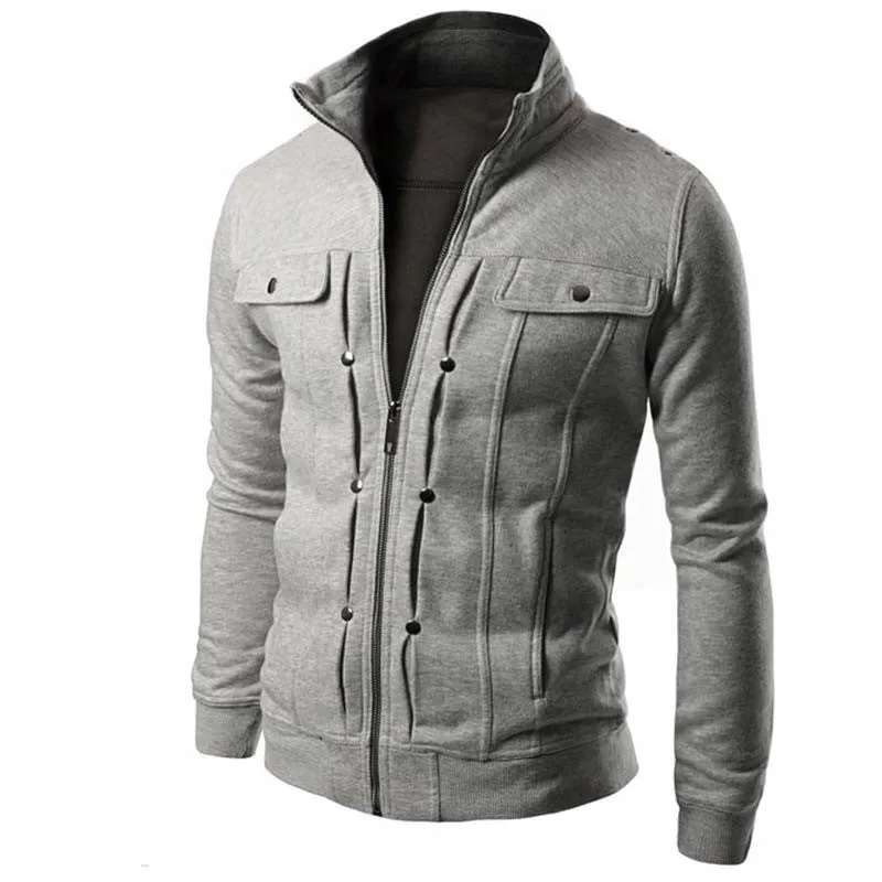 Brand Clothing Bomer Jacket Causal Men's Coat Zipper Tracksuit Jacket Mens jackets and coats Jaqueta Masculina