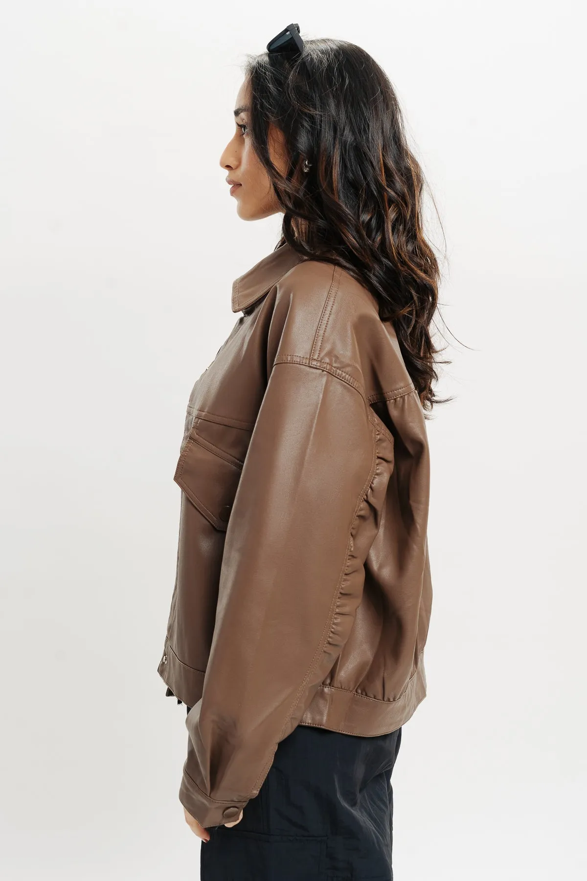Brown Leather Jacket