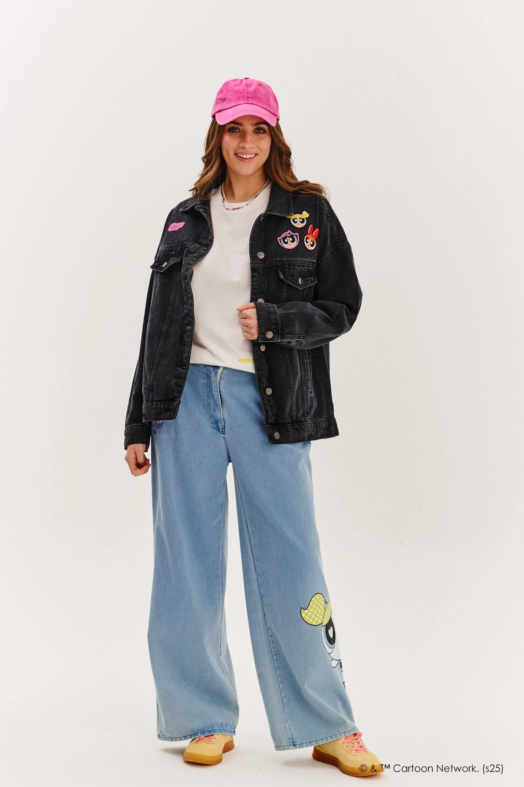 Bubbles denim pants