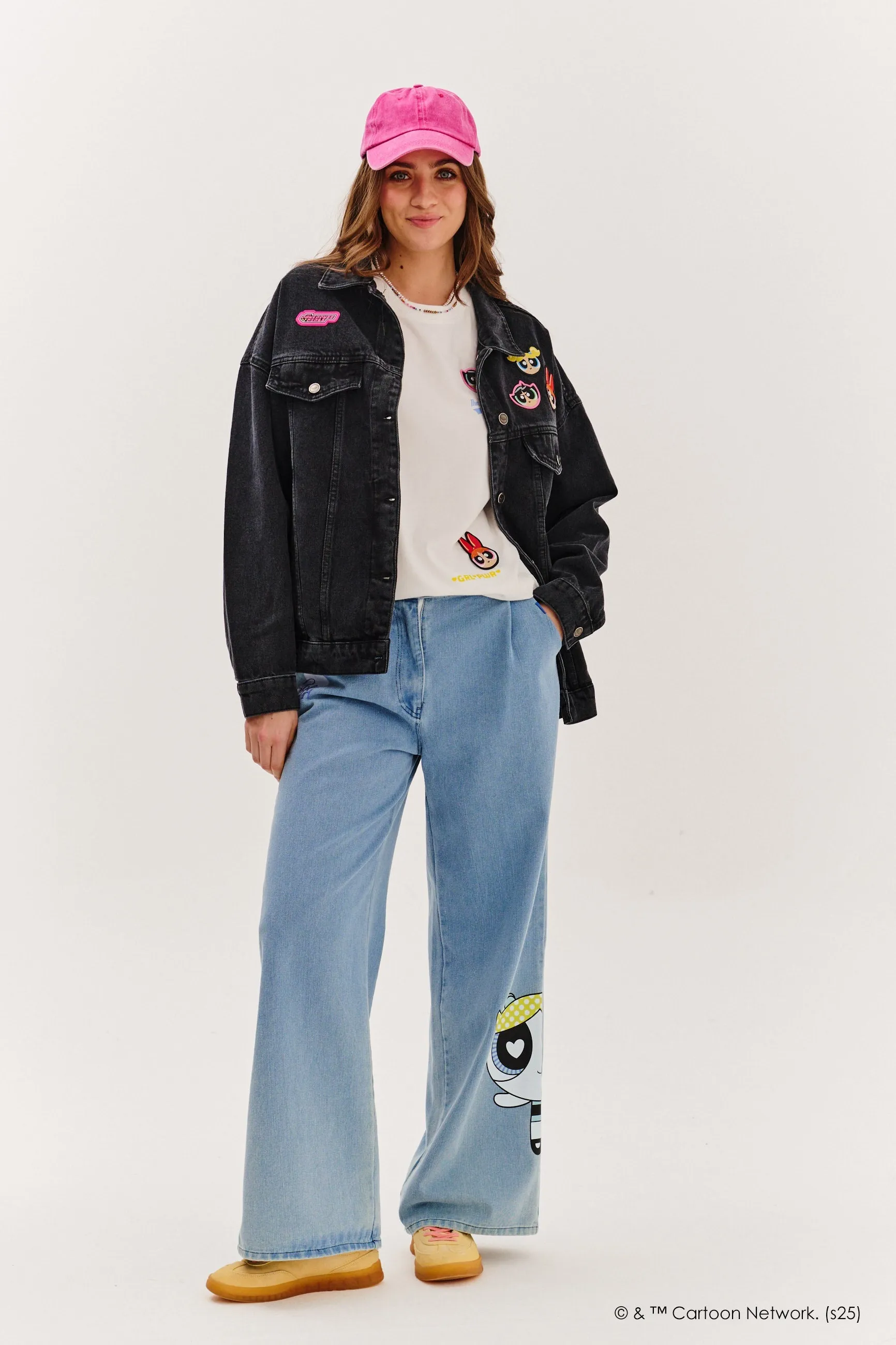 Bubbles denim pants