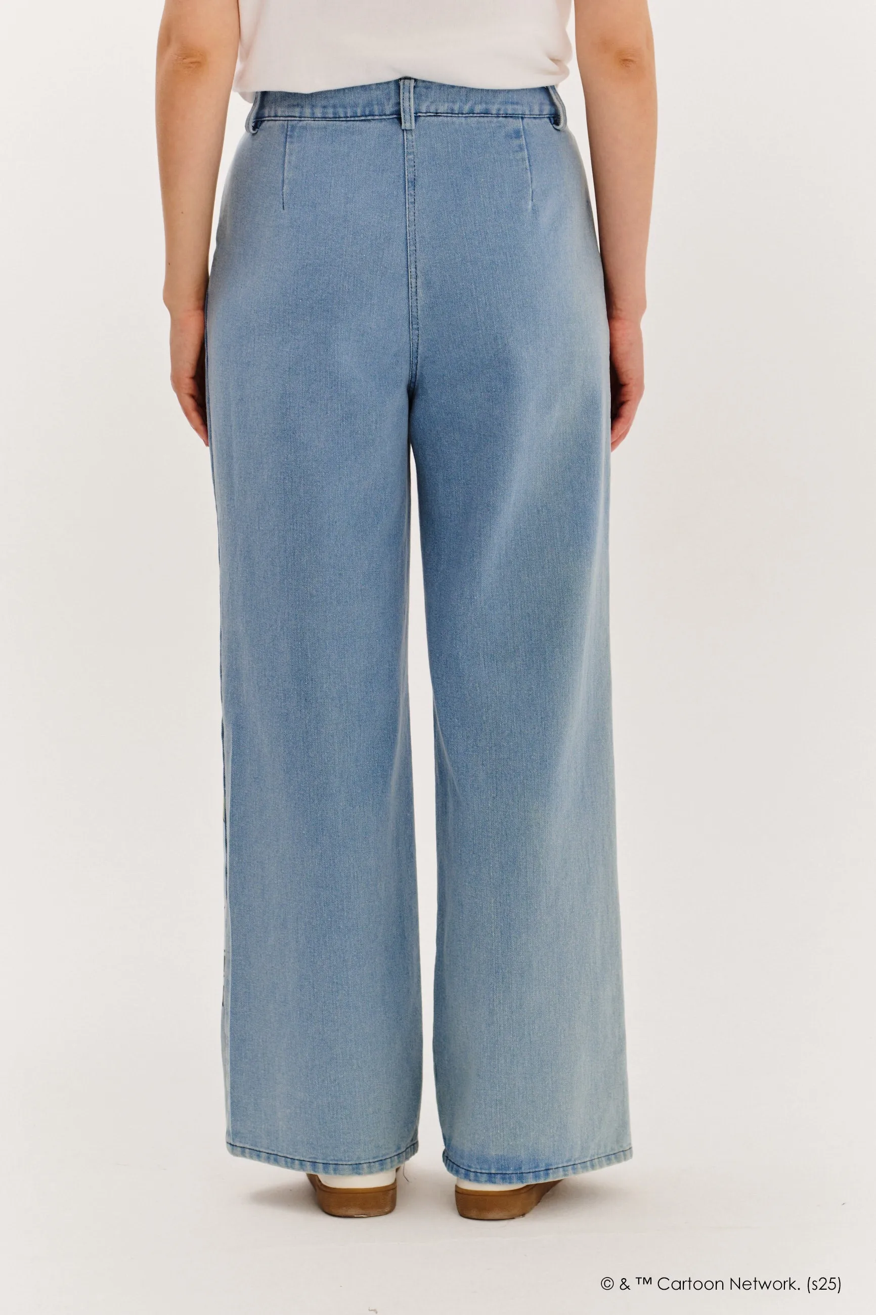 Bubbles denim pants