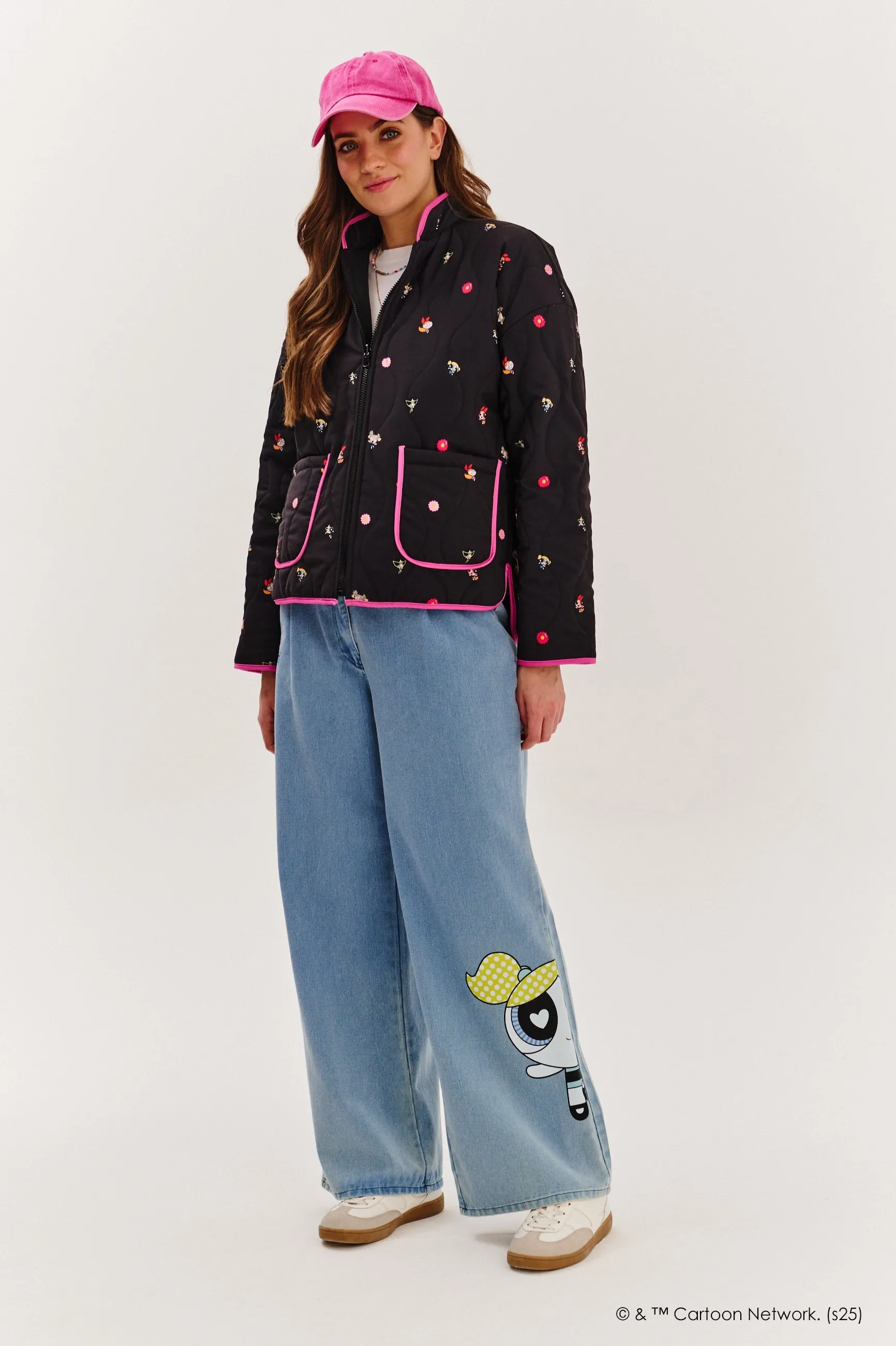 Bubbles denim pants