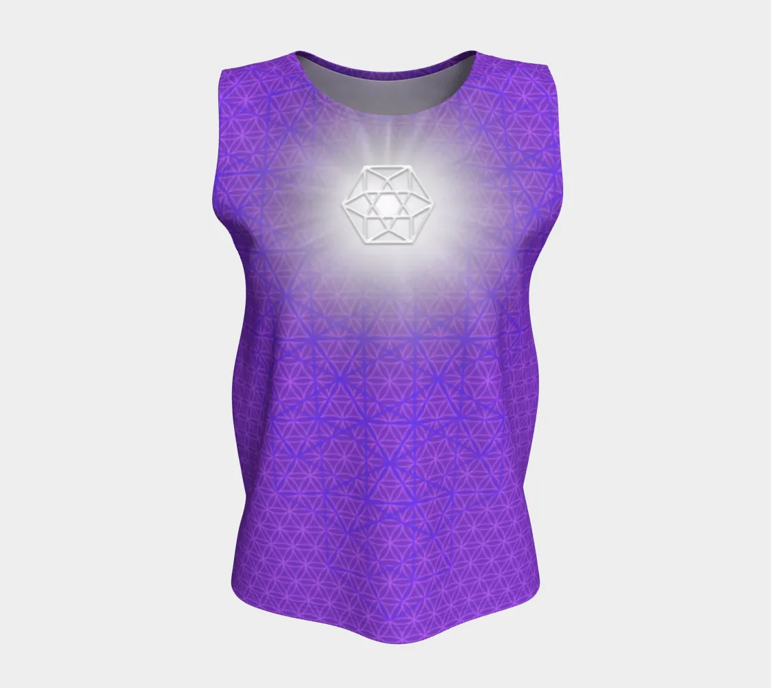 Bucky Fuller's Crystal Matrix - VE Violets