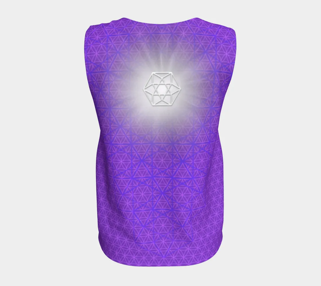 Bucky Fuller's Crystal Matrix - VE Violets