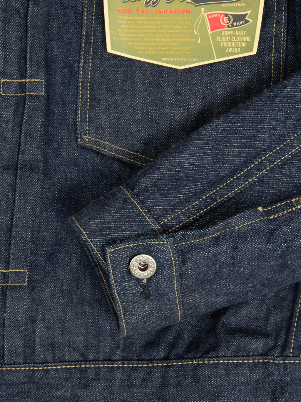 Buzz Rickson's BR16041 WWII Denim Blouse