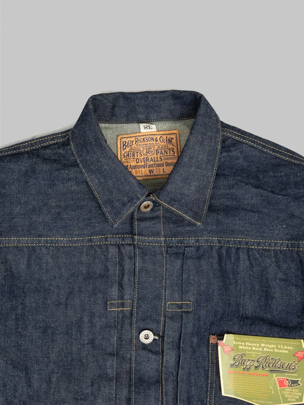 Buzz Rickson's BR16041 WWII Denim Blouse