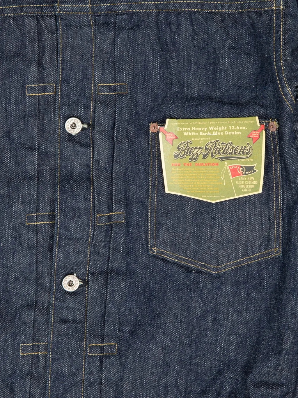 Buzz Rickson's BR16041 WWII Denim Blouse