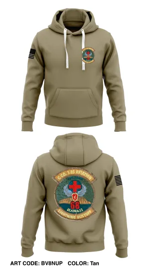 C Co, 3-25 AVN REGT, 25th CAB Store 1  Core Men's Hooded Performance Sweatshirt - JGrd3t