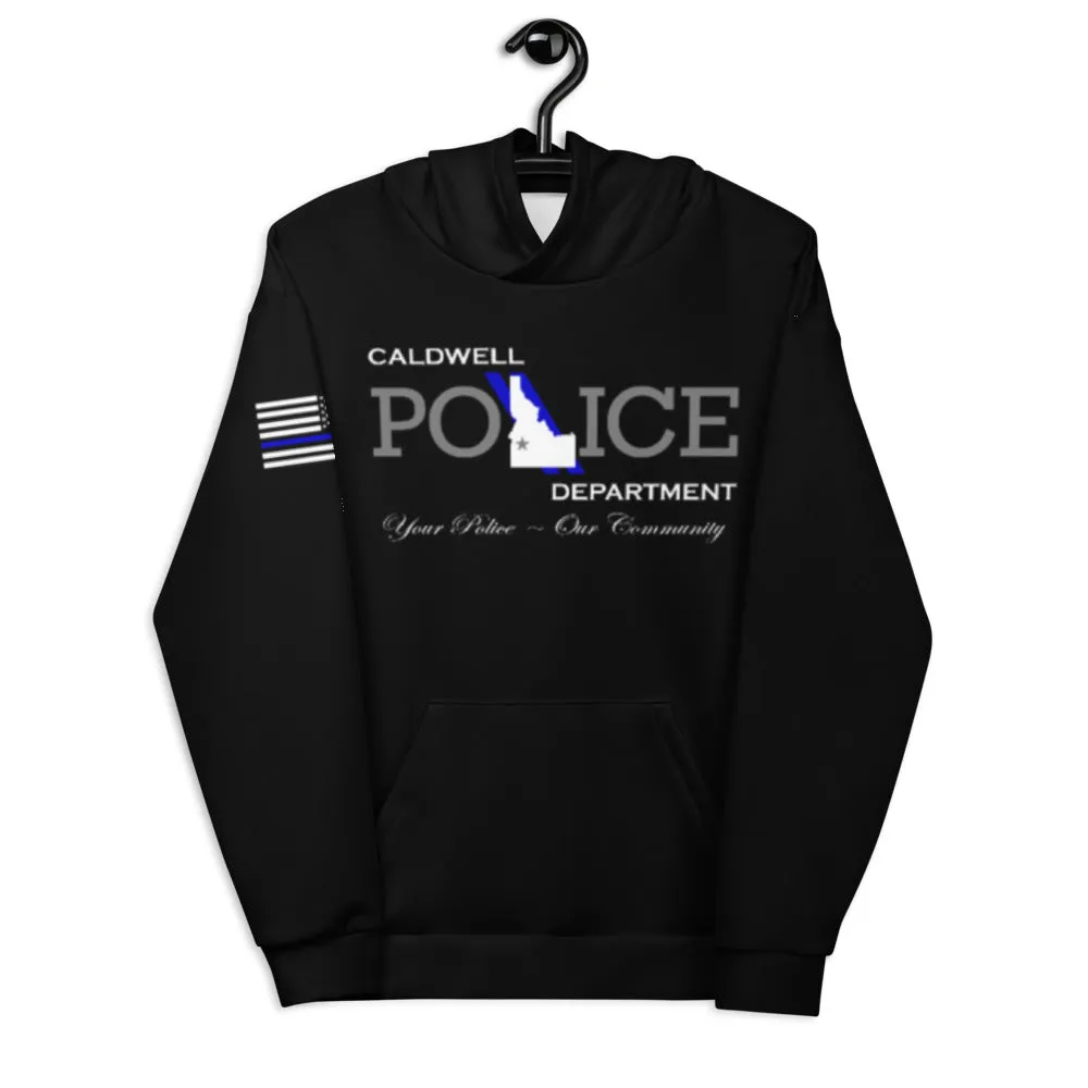 Caldwell Police Department Store 1  Core Men's Hooded Performance Sweatshirt - cH5wyk