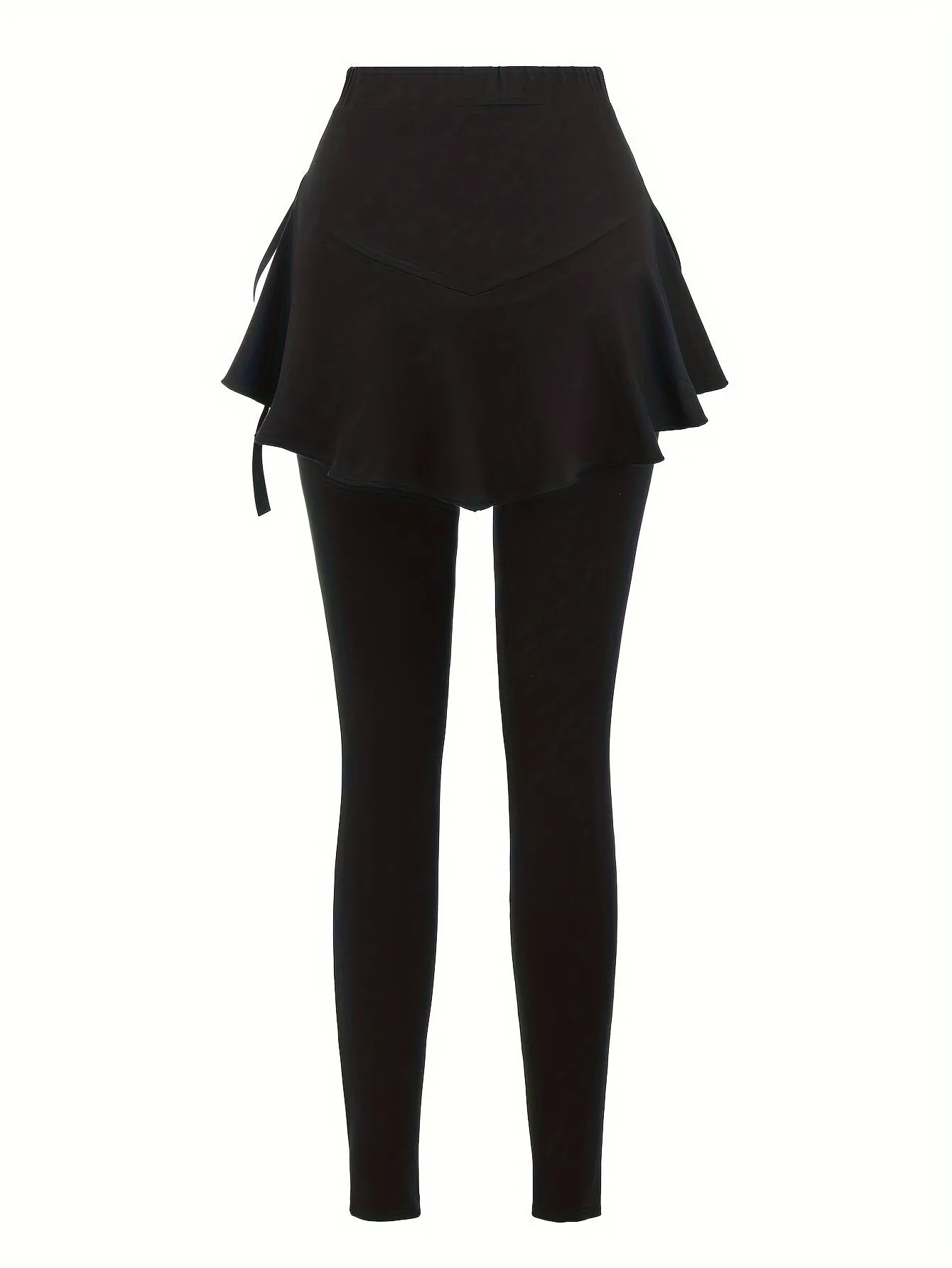 Casual Knit Pants with Lace-Up Detail – Comfortable & Stylish All-Season Wear