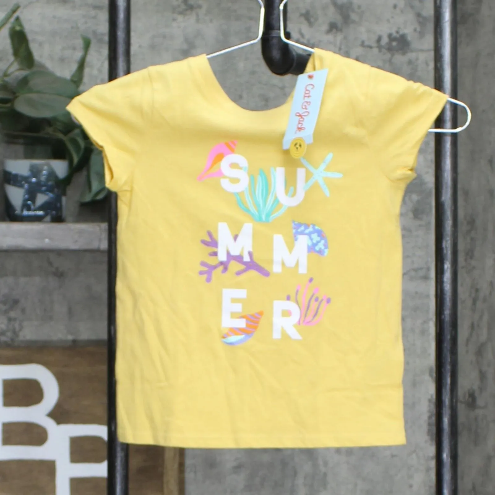 Cat & Jack Toddler Girls' Summer Short Sleeve T-Shirt