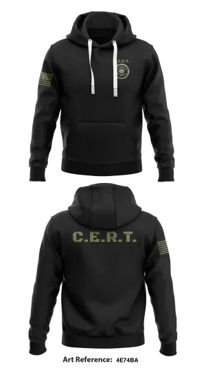 C.E.R.T. Store 1  Core Men's Hooded Performance Sweatshirt - 4e74Ba