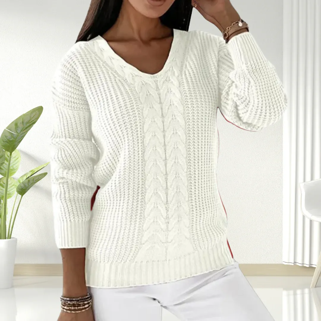 Chantal™ | Elegant Knitted Sweater