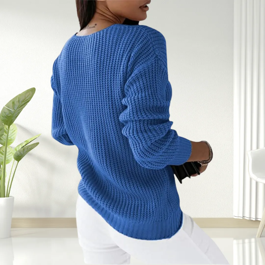 Chantal™ | Elegant Knitted Sweater