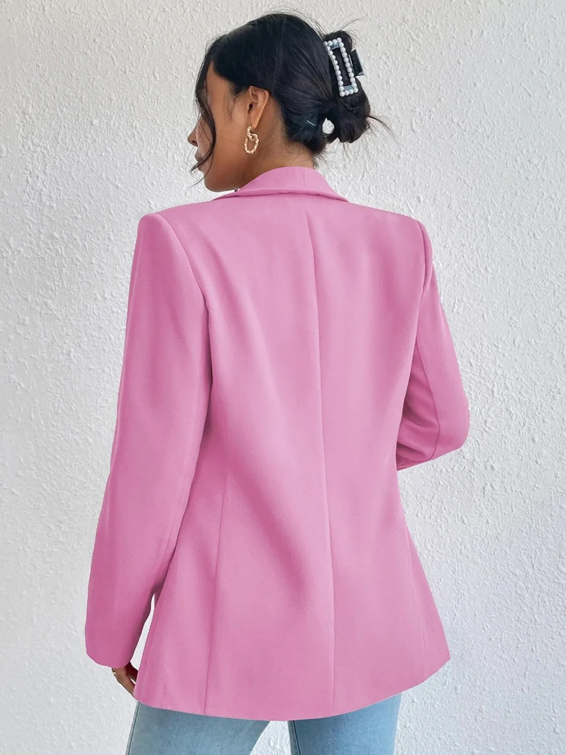Chloe Shawl Collar Long Sleeve Blazer