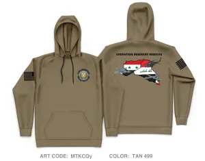 CJTF-OIR CJ33|CJOC Core Men's Hooded Performance Sweatshirt - MTKCQy