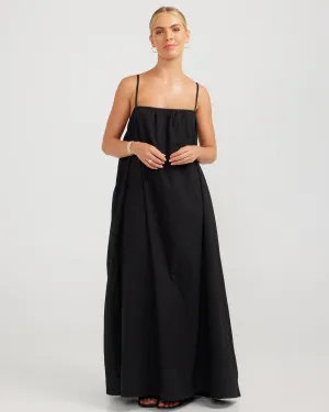 CLEMENTINE MAXI DRESS - BLACK