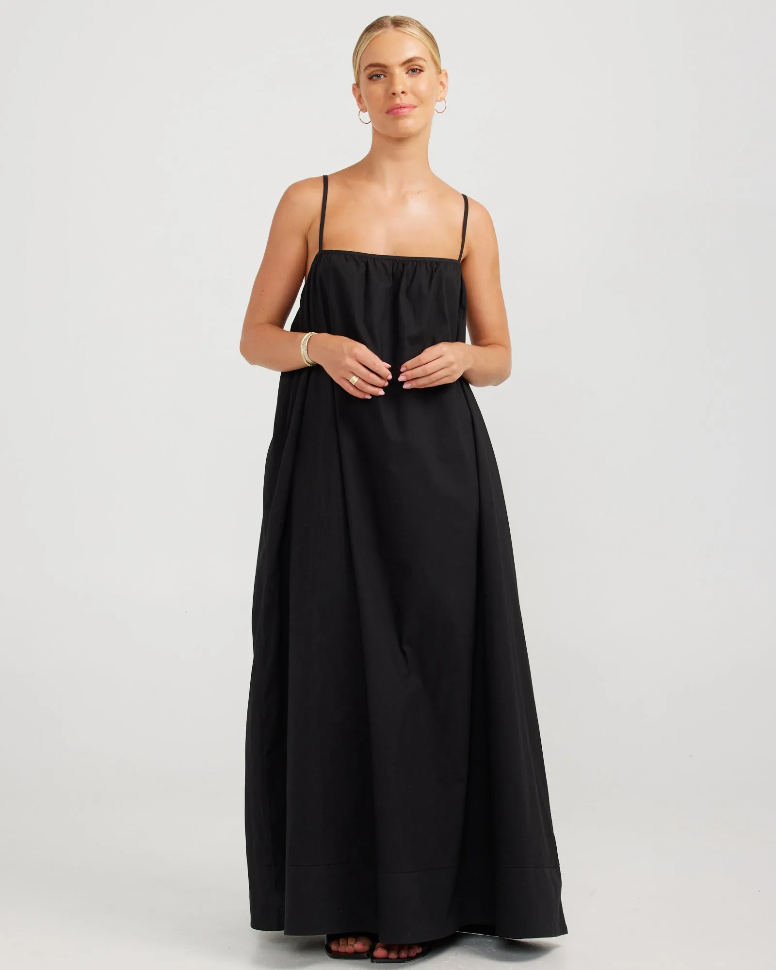 CLEMENTINE MAXI DRESS - BLACK