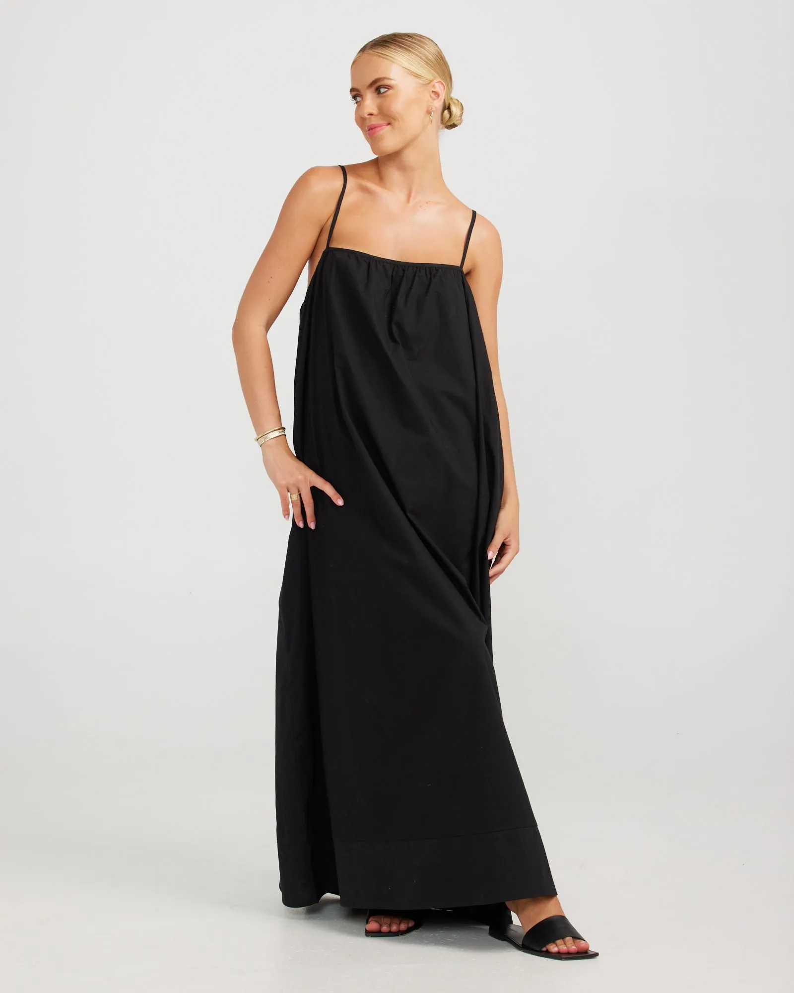CLEMENTINE MAXI DRESS - BLACK