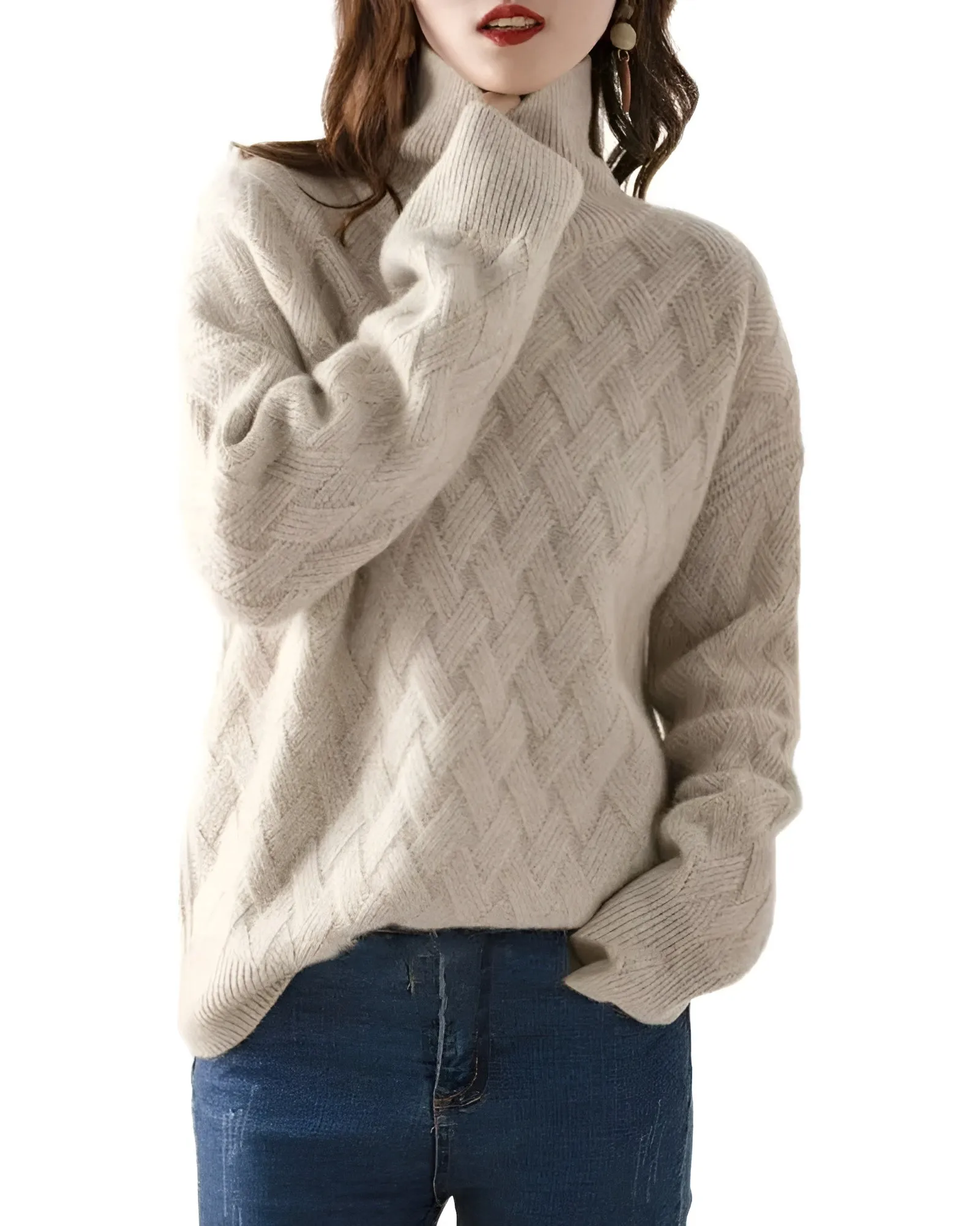 Colette | Cashmere Turtleneck Sweater