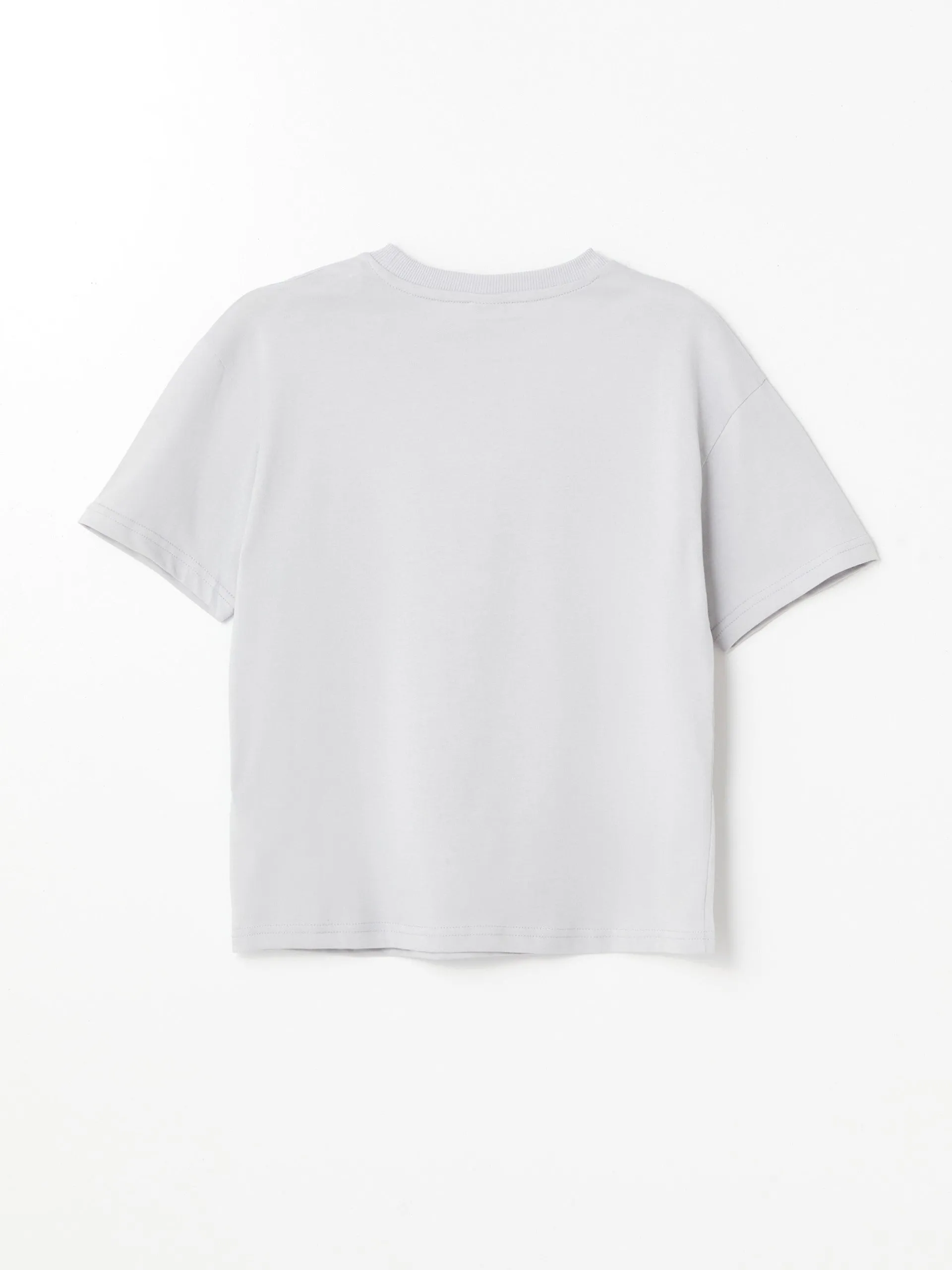 Comfortable Fit Crew Neck Short Sleeve Boy's T-Shirt