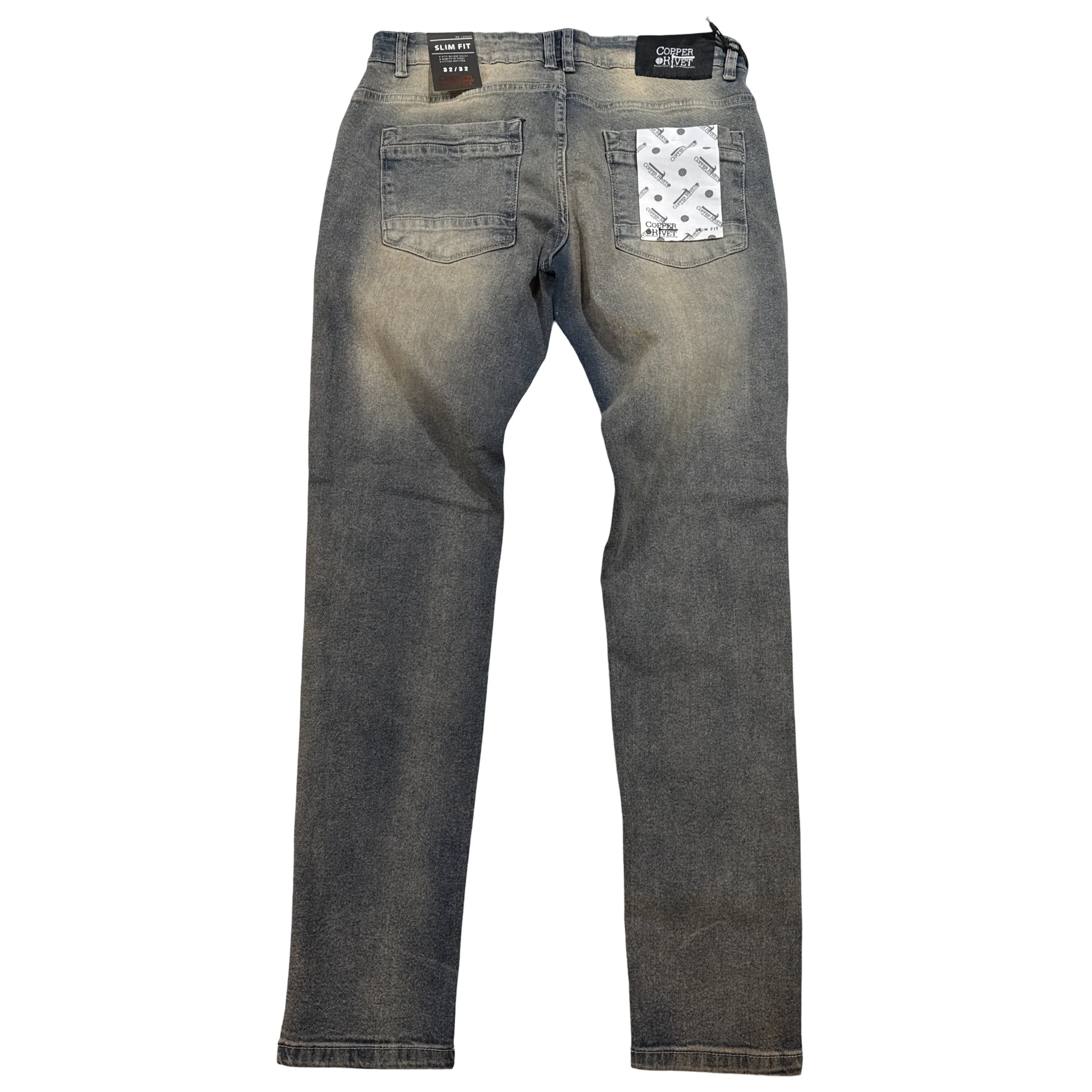 CopperRivet Vintage Wash Denim Jeans