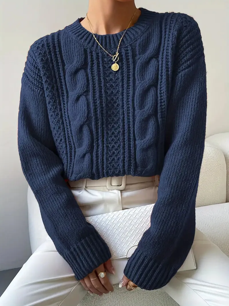 Cozy Oversized Knit Sweater for Women