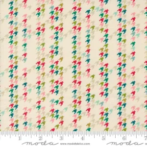 Cozy Wonderland by Moda Fabric HOUNDSTOOTH PARTY/NATURAL