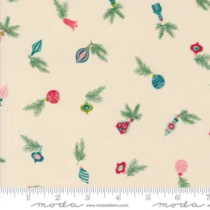 Cozy Wonderland by Moda Fabrics VINTAGE BAUBLES/NATURAL