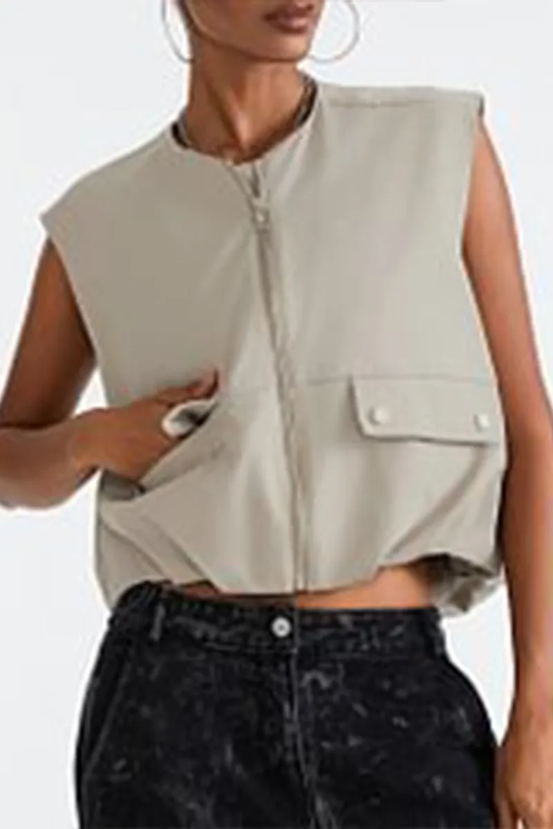 CR3258 Cargo Vest Jacket