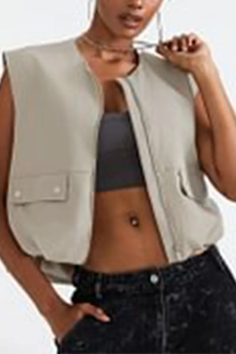 CR3258 Cargo Vest Jacket