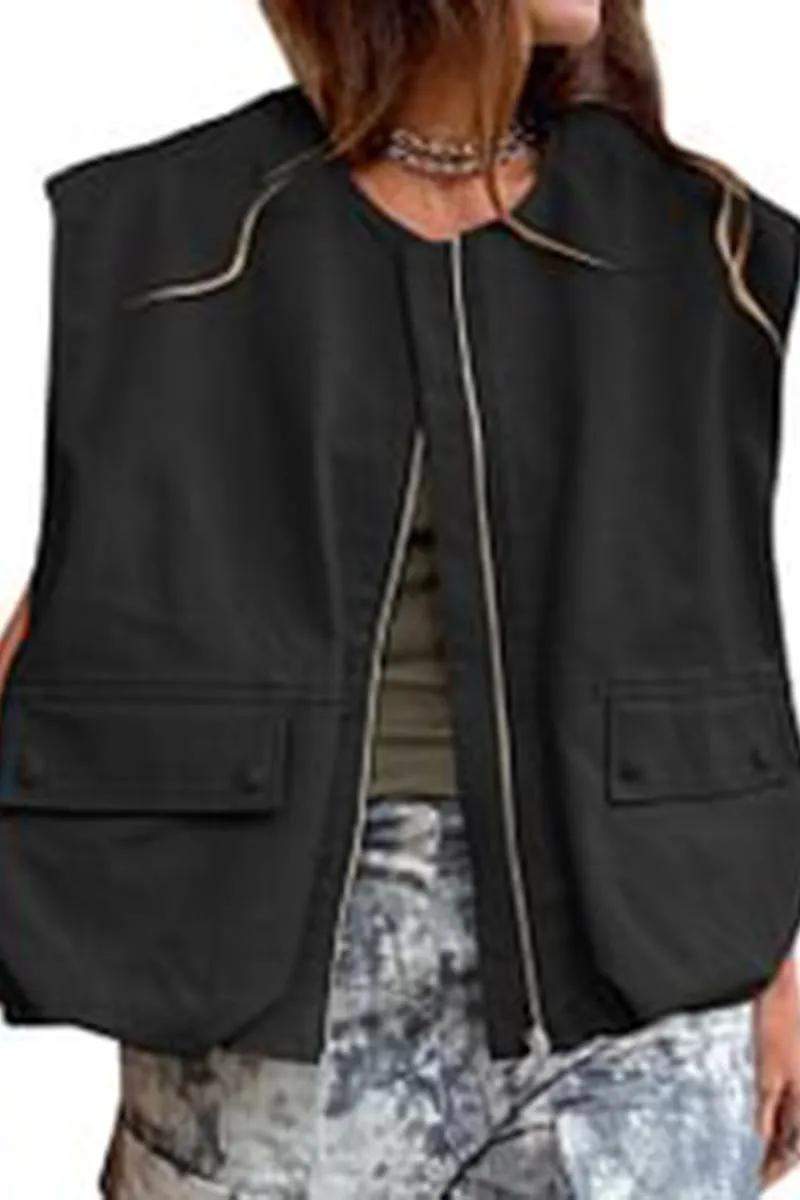 CR3258 Cargo Vest Jacket