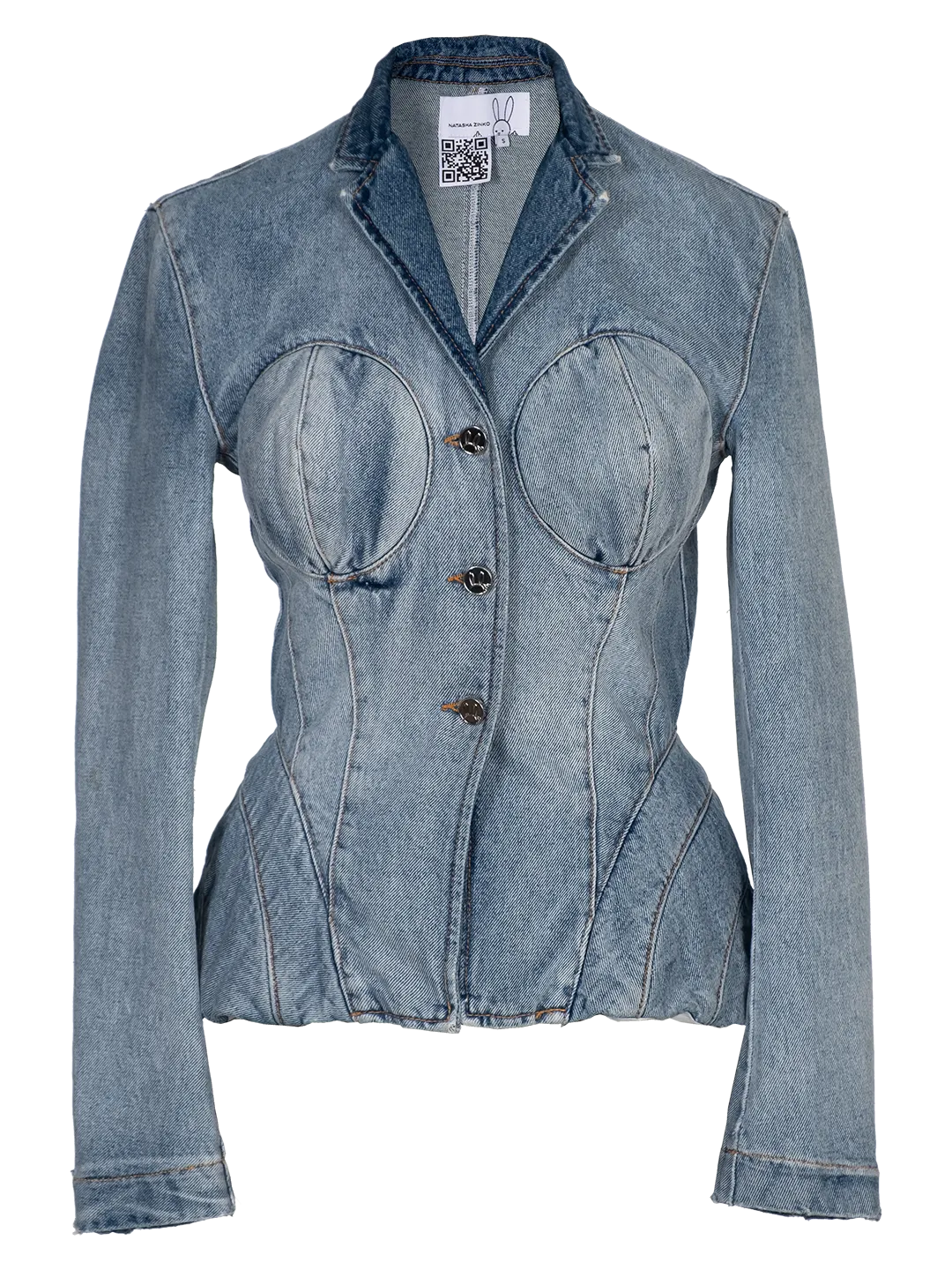 Curvy Denim Jacket
