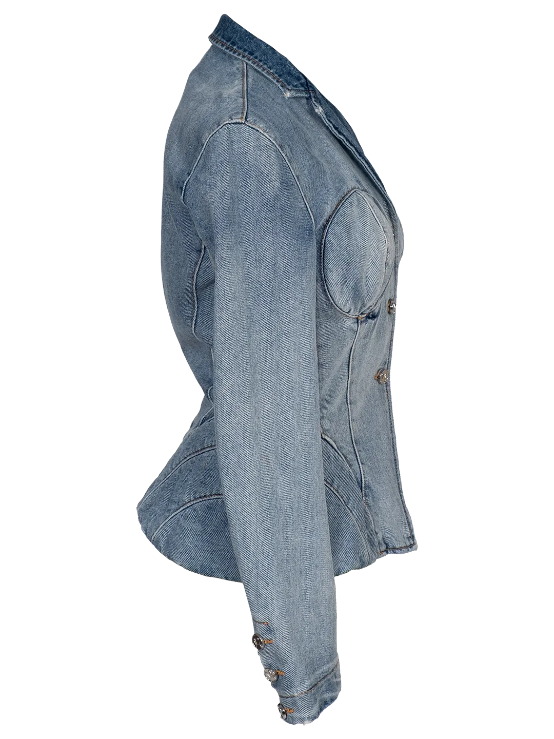 Curvy Denim Jacket