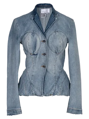 Curvy Denim Jacket