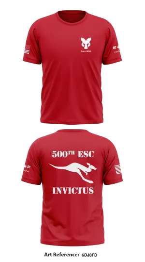 CUSTOM - 500th ESC Core Men's SS Performance Tee - 6dJ8FD