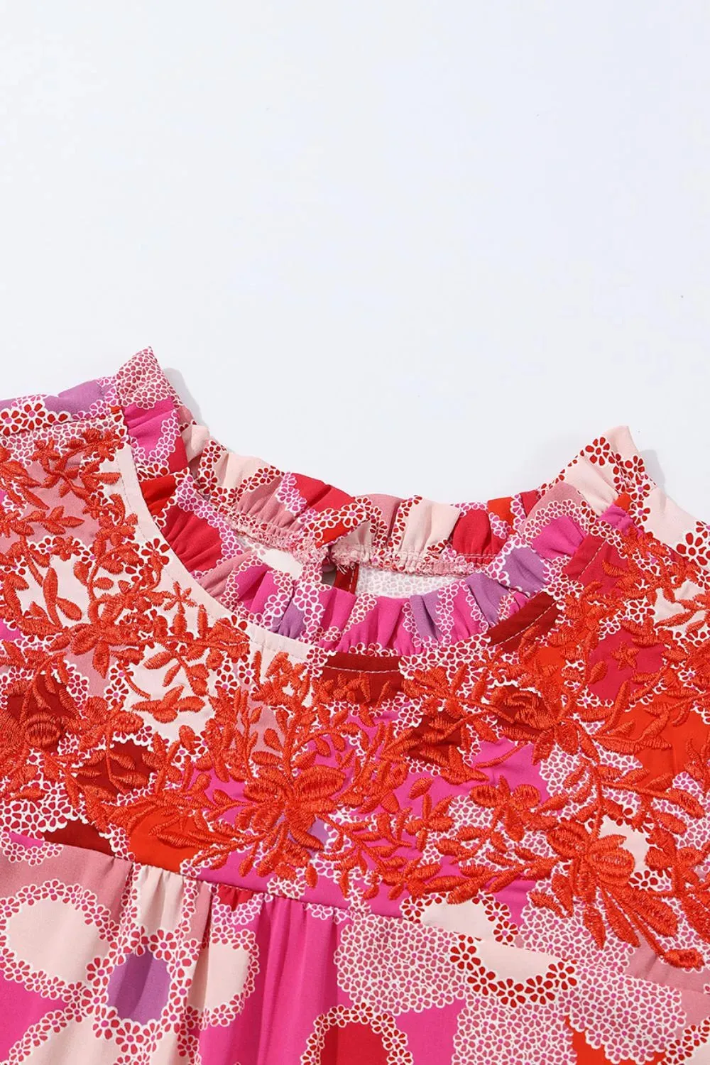 Daisies for Days Embroidered Blouse