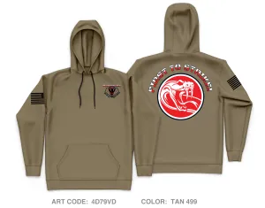 Delta Company, 264th MED BN Core Men's Hooded Performance Sweatshirt - 4D79VD