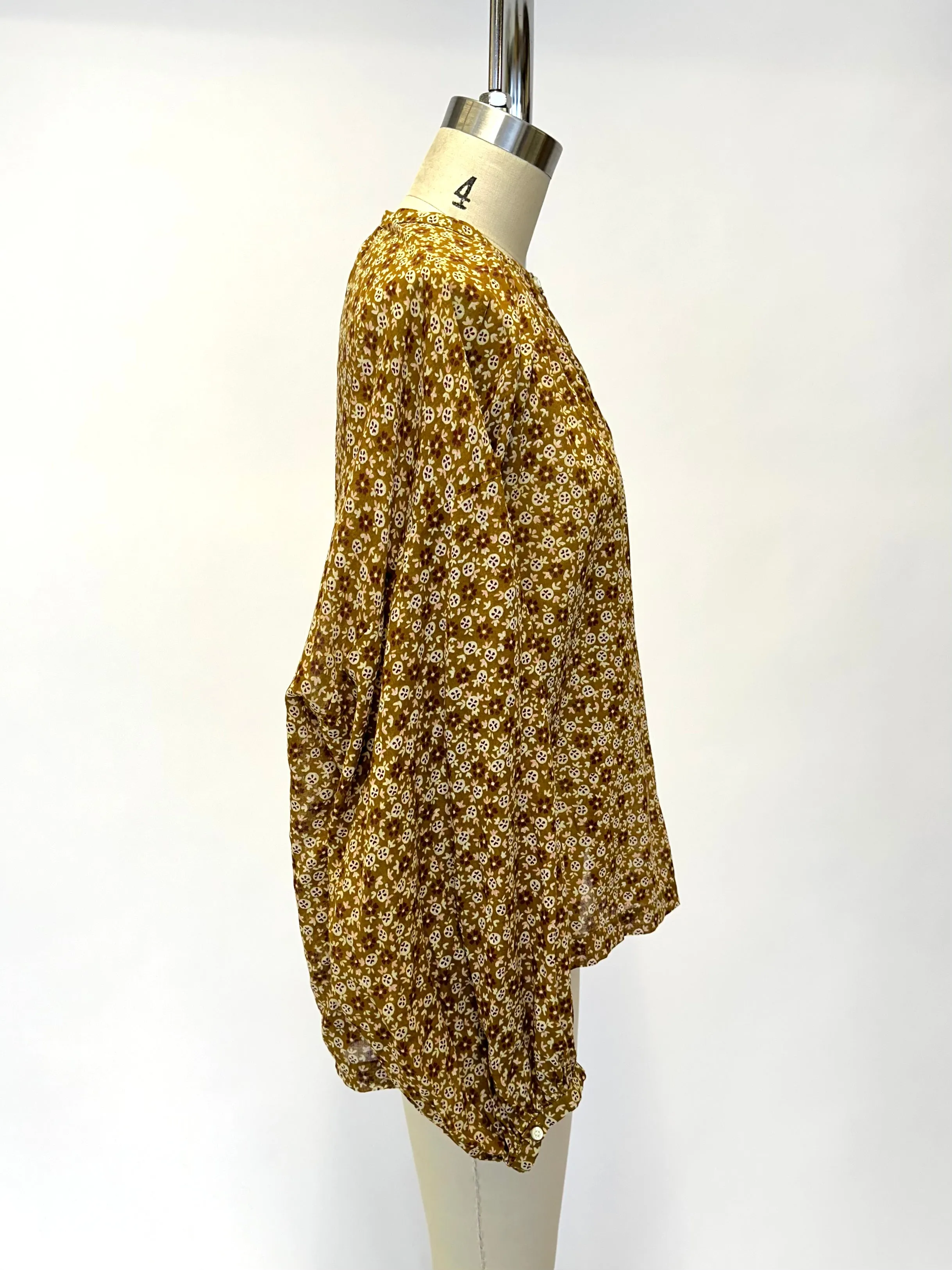 Dôen Printed Poet Blouse