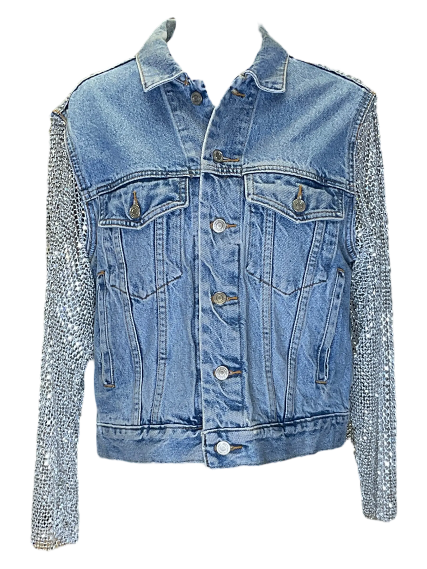 Denim Chainmail Jacket