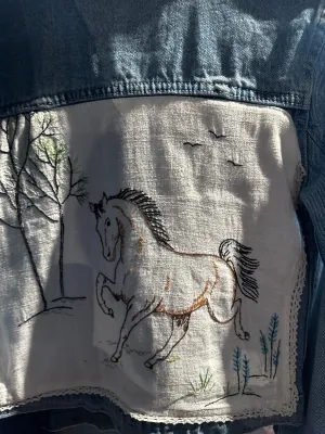 Denim Pony Kids Jackets