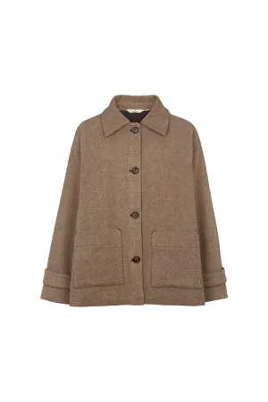Dina Jacket - Chocolate torte / 649 pumic st