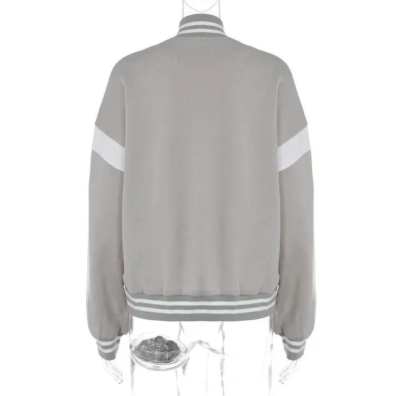 Drawstring Loose Jacket Coat