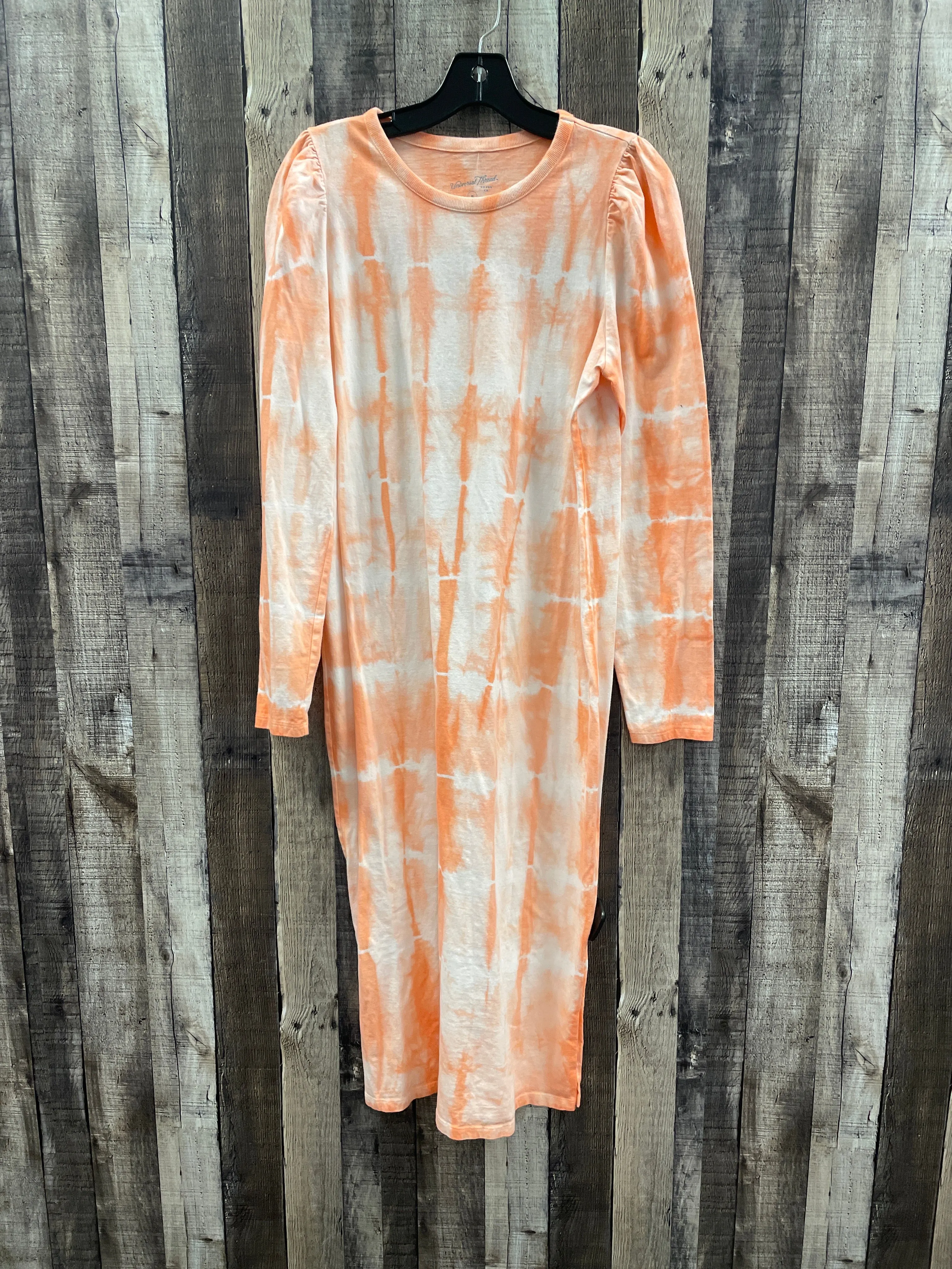 Dress Casual Maxi By Universal Thread In Orange, Size: M