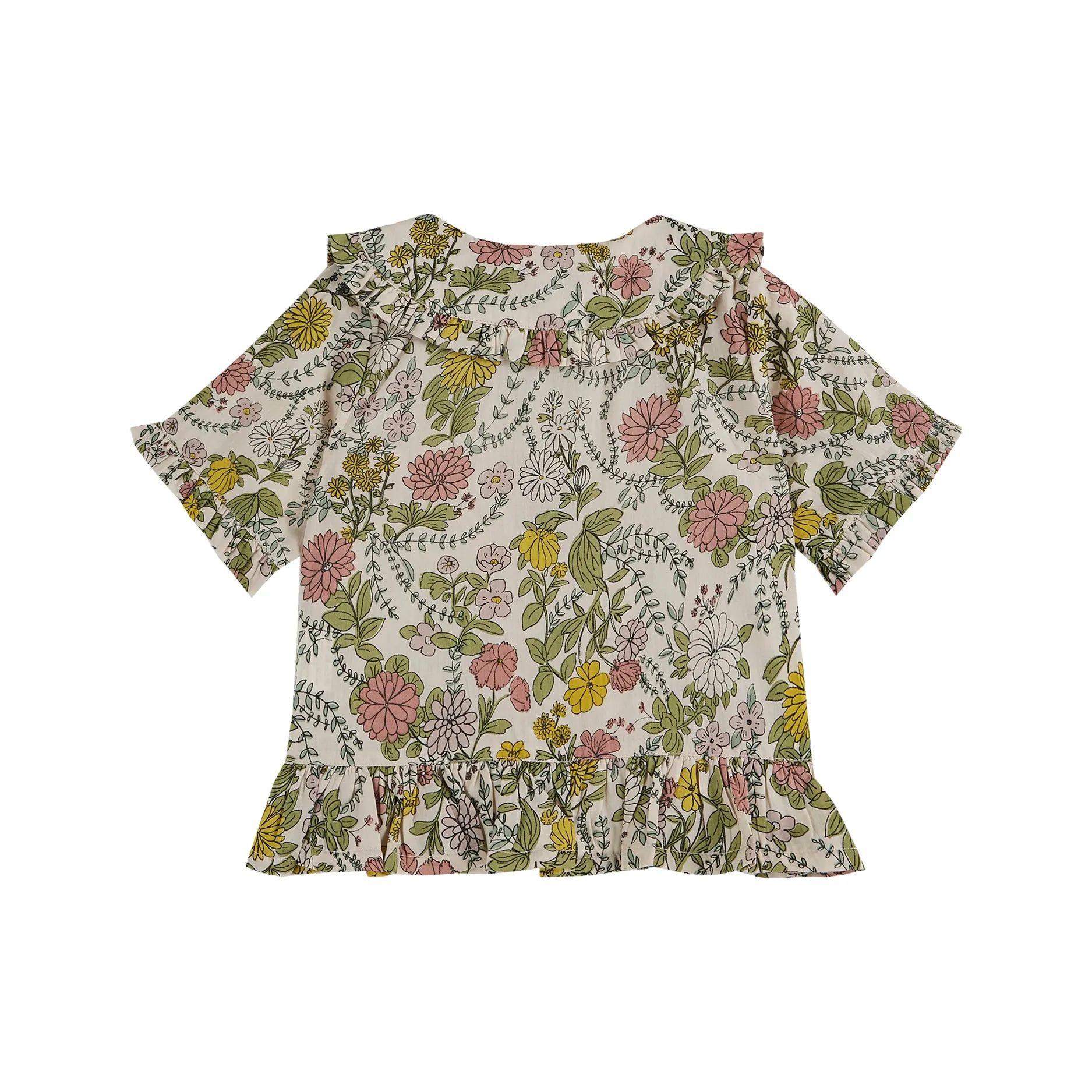 Emile et Ida Blouse Imprimee Brodee Herbier