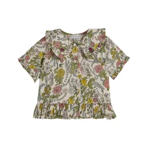 Emile et Ida Blouse Imprimee Brodee Herbier
