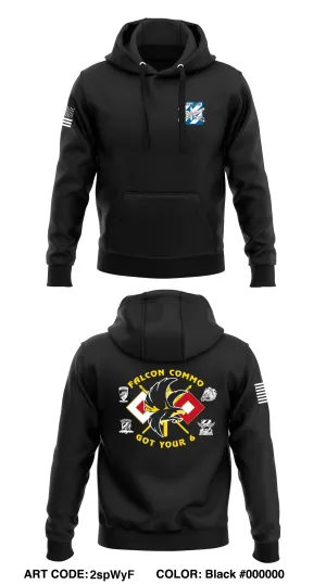 Falcon Commo Store 1  Core Men's Hooded Performance Sweatshirt - 2spWyF