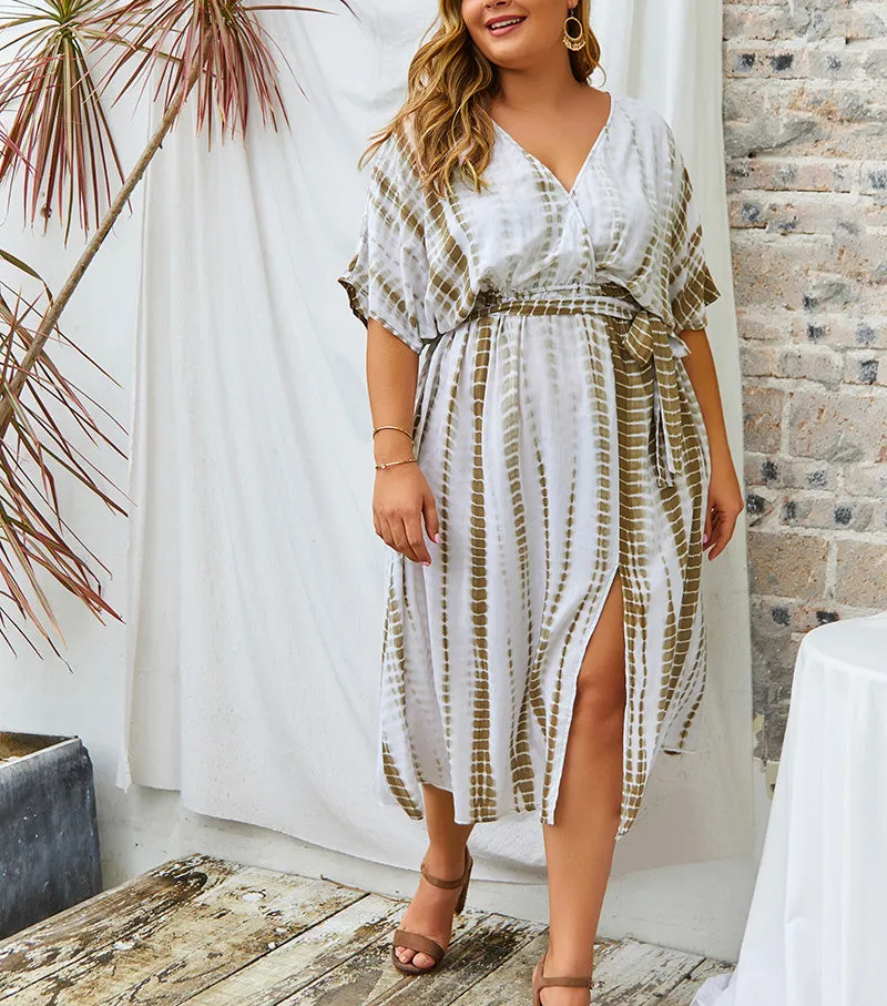 Fashion Element Design Large Size Women's Dress