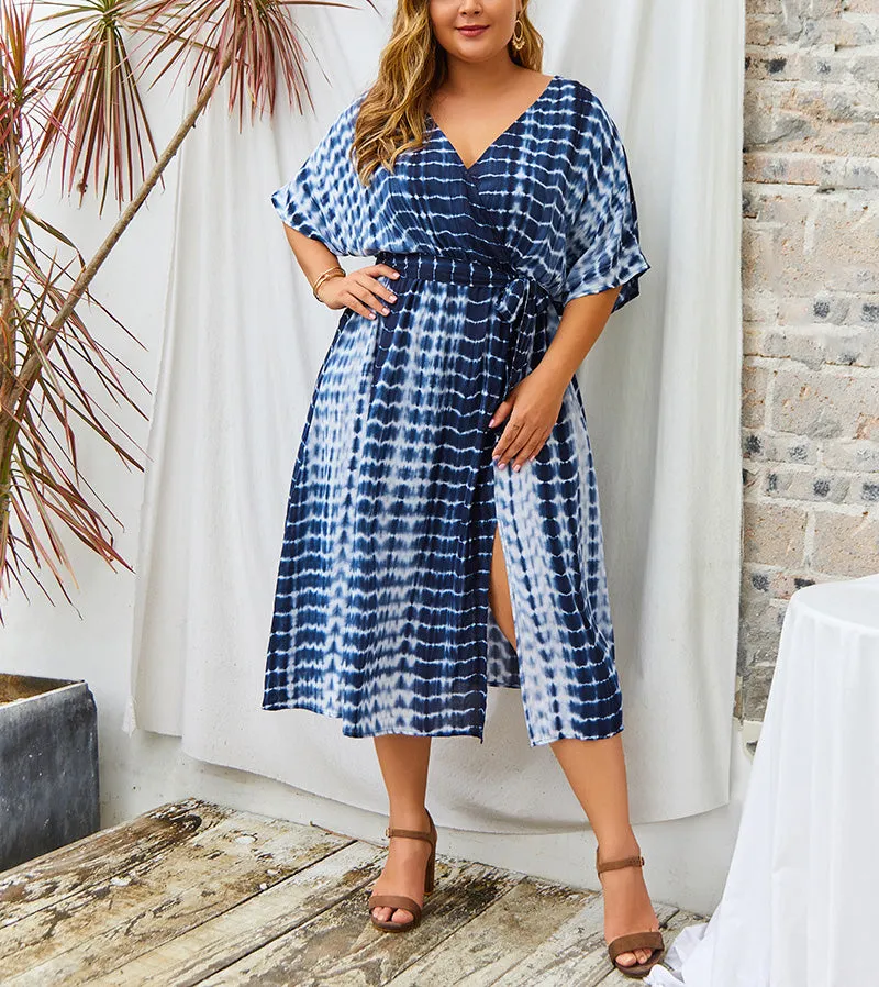 Fashion Element Design Large Size Women's Dress